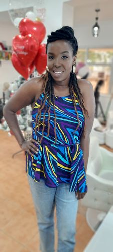 Customer photo review of Lily Top in Jada