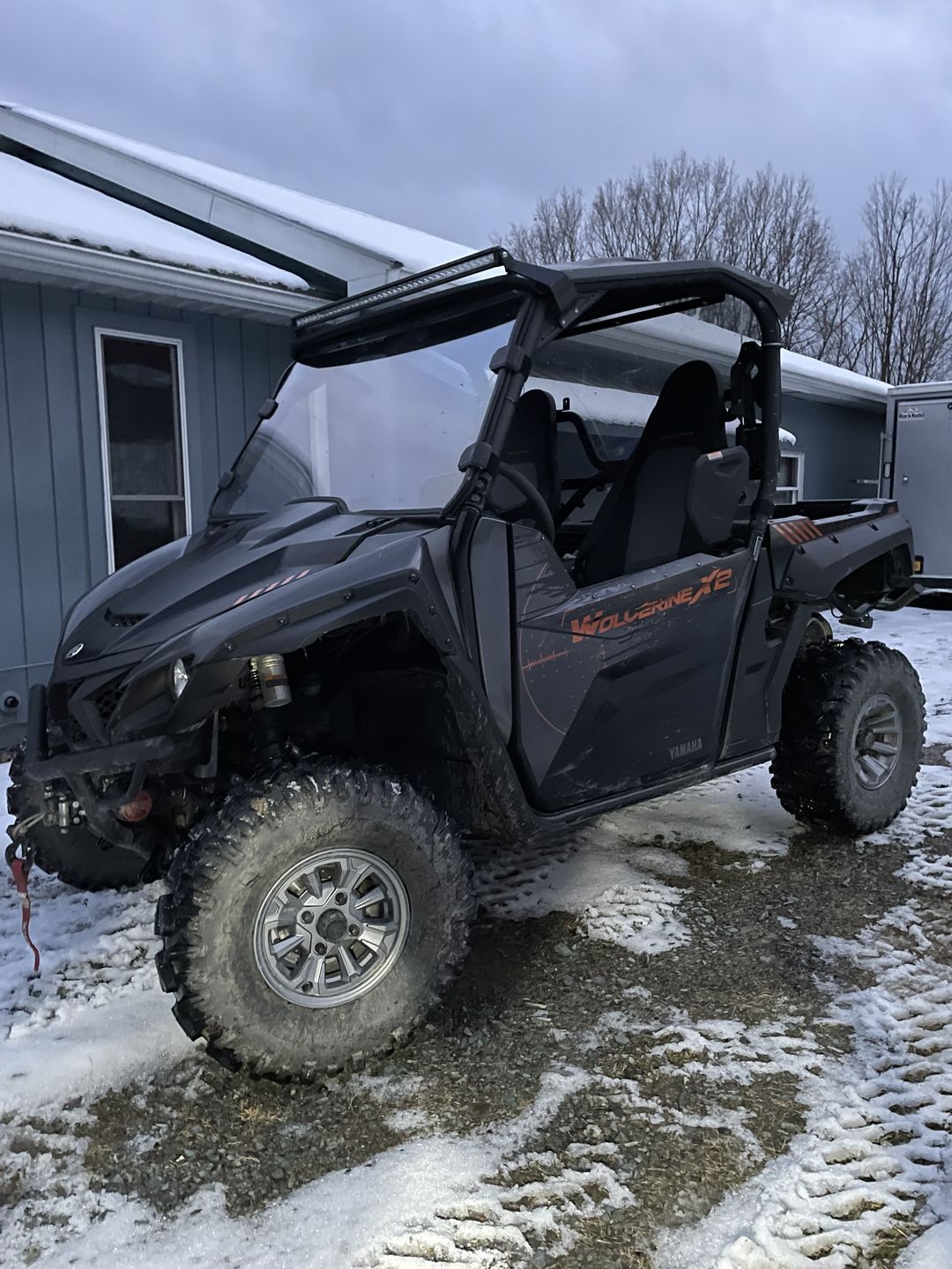 Customer photo review of 2 Inch | Yamaha Wolverine 850 X2 Front Lift Kit (2018+)