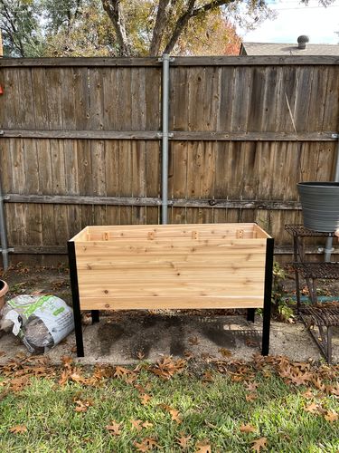 Customer photo review of 18" x 48" Raised Garden Bed