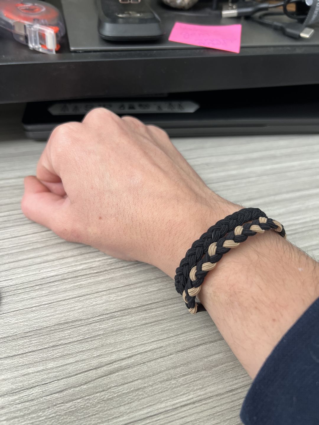 Customer photo review of Boho Hair Ties