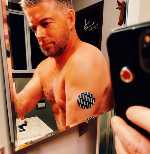 Customer photo review of Skin Grip Original - Freestyle Libre Adhesive Patches