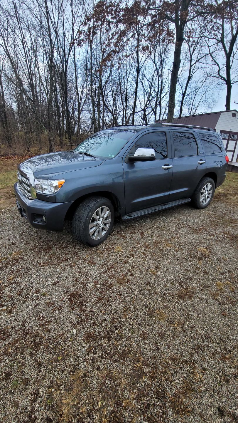 Customer photo review of 2008-2022 Toyota Sequoia 4-Wheel Air Suspension Conversion/Delete Kit (TR34F)