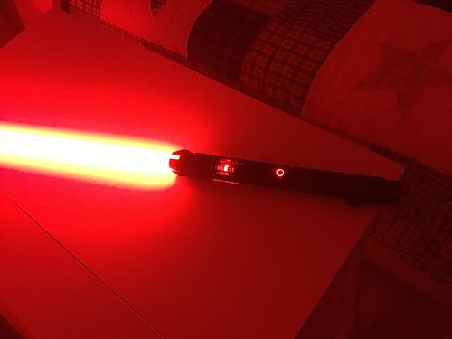 Customer photo review of Darkness | Saber