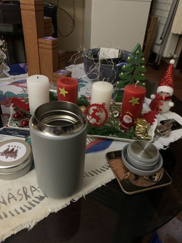 Customer photo review of Fellow Carter Move Mug 12 oz