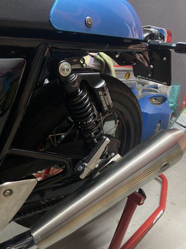 Customer photo review of Amortisseurs YSS ECOLINE Royal Enfield 650 CONTINENTAL GT / INTERCEPTOR à GAZ
