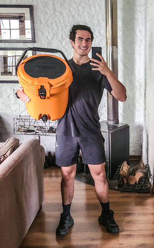 Customer photo review of Cooler HD 19LT Orange