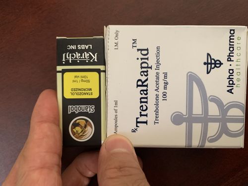 Reseña con foto de un cliente sobre Stanobol l Winstrol Vial 50mg/20ml