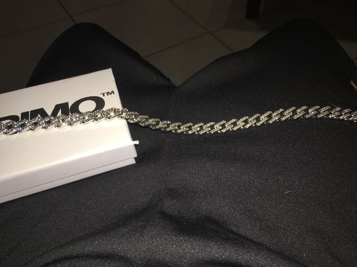 Customer photo review of Collana Big Drip - Silver