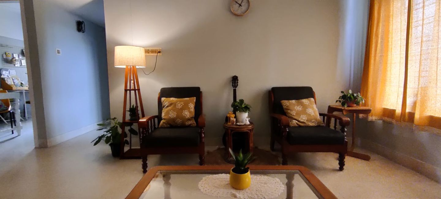 Customer photo review of Decorative  Wooden Floor Lamp for Home Decoration Living Room Corner