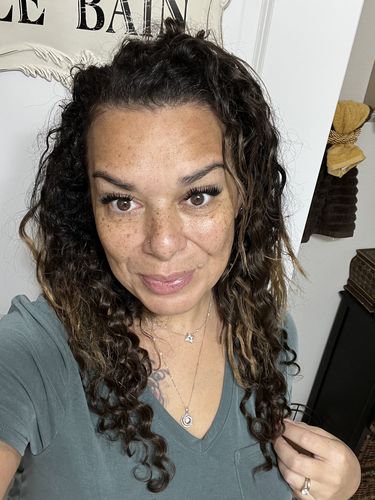 Customer photo review of Oversized Scrunchie