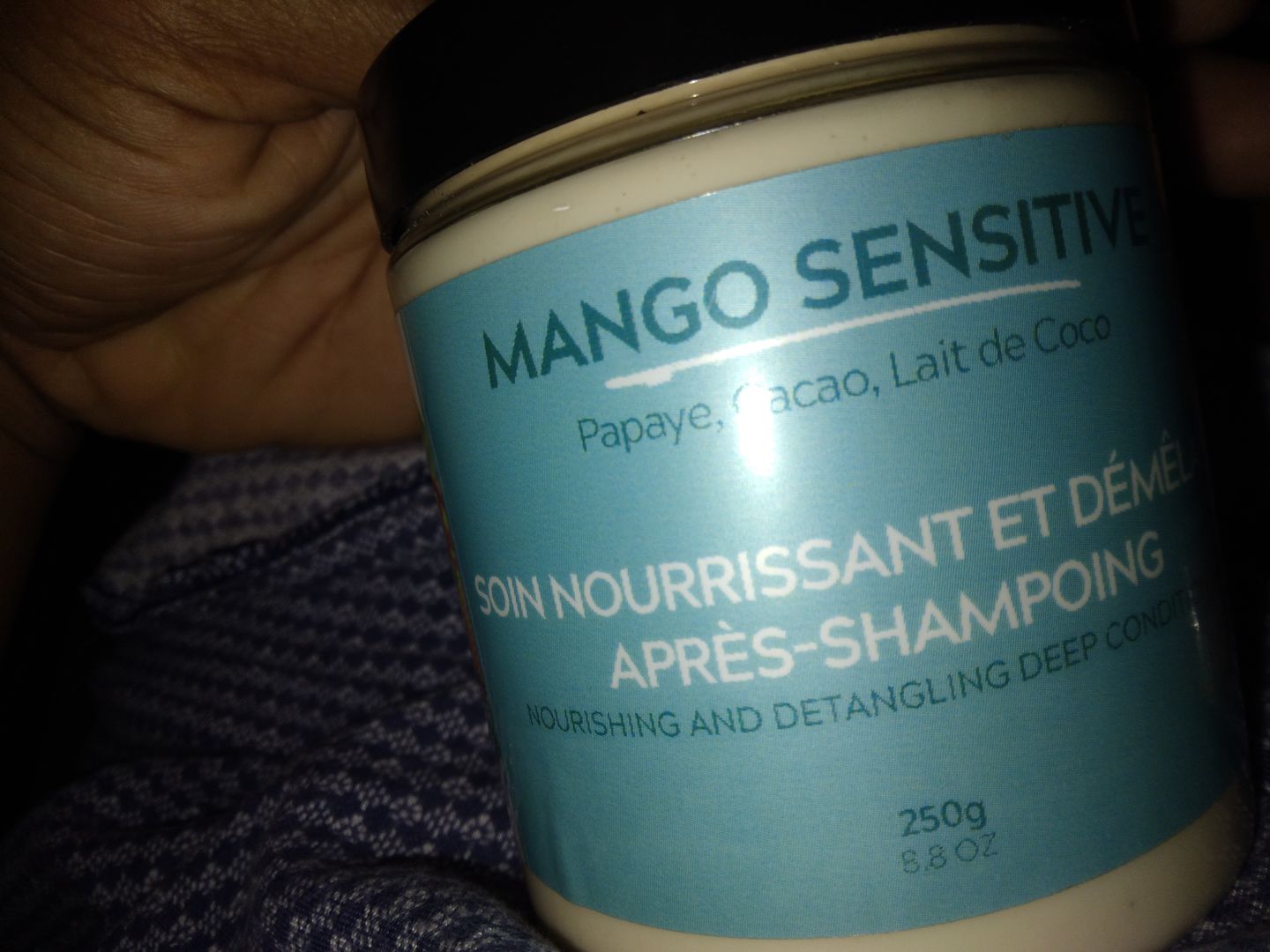 Customer photo review of Chantilly de Mangue SENSITIVE