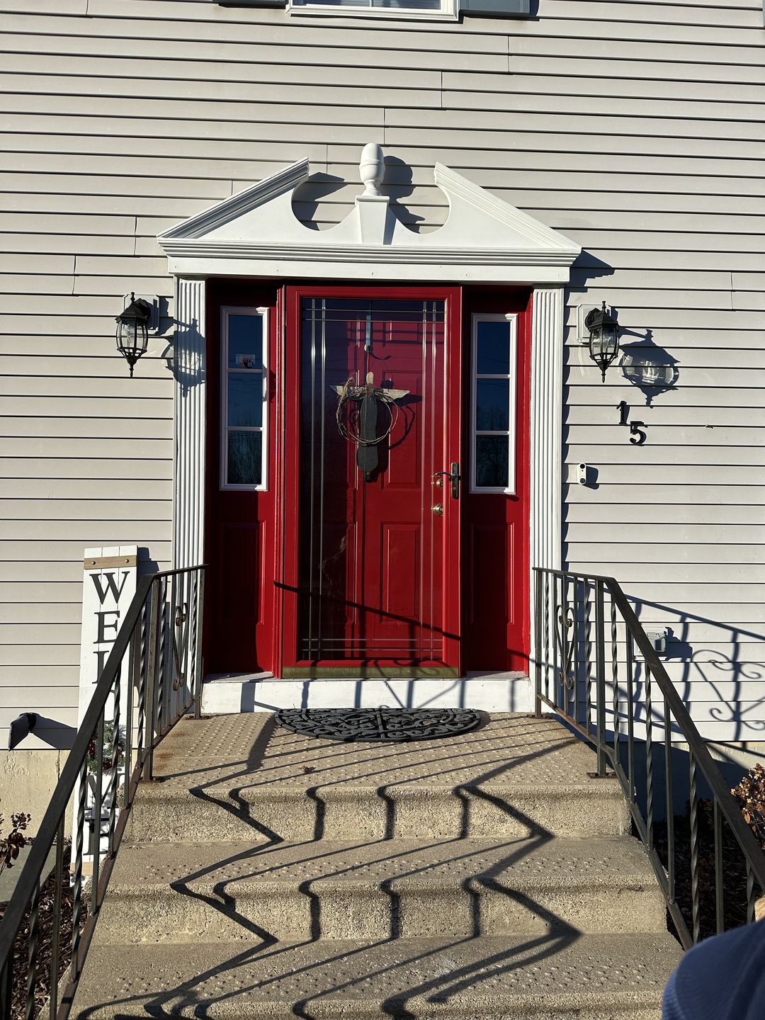 Customer photo review of Clear 3 Lite Glass and Frame Kit (Half Sidelite 10" x 38" Frame Size)