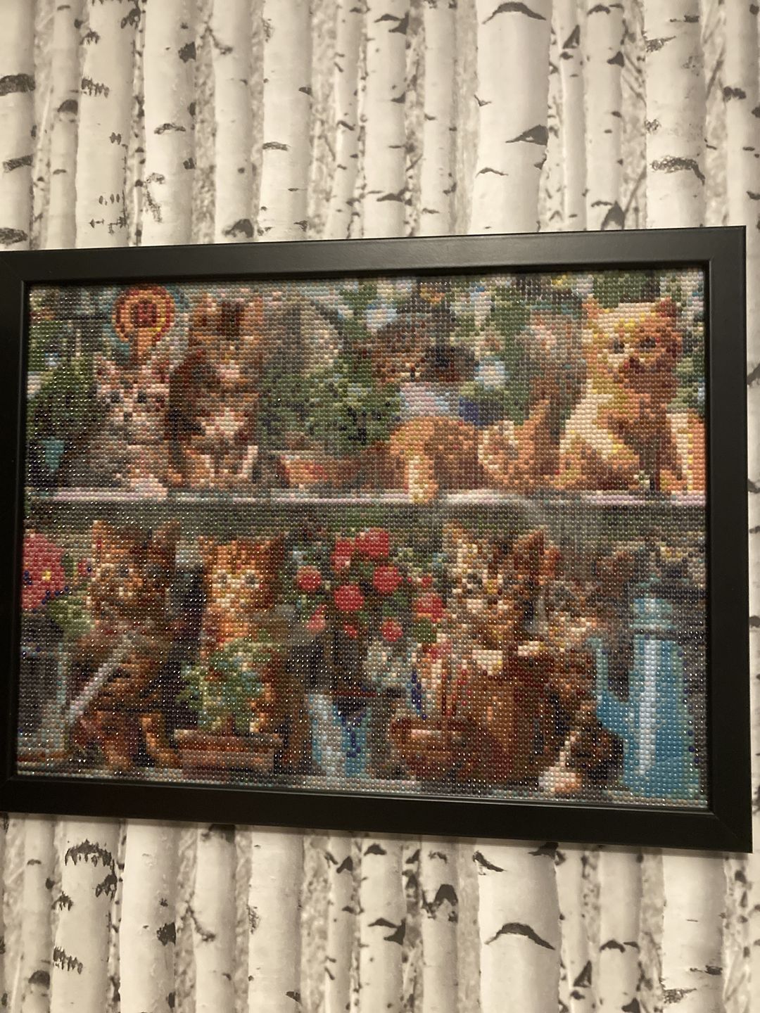 Customer photo review of Kattungar och blomkrukor