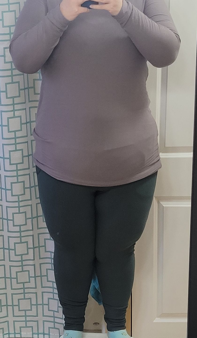 Customer photo review of *Freshly Baked* Cuff Pants