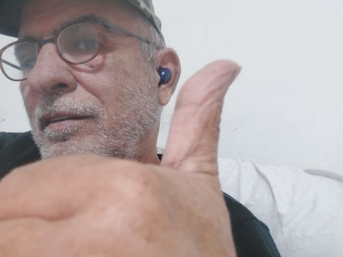 Customer photo review of אוזניות פומי חסינות מים