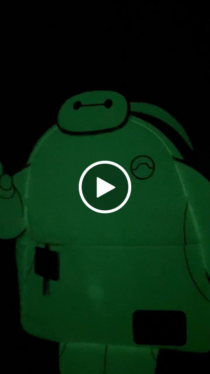 Customer video review of 707 Street Exclusive - Loungefly Disney Glow in the Dark Talking Baymax Mini Backpack