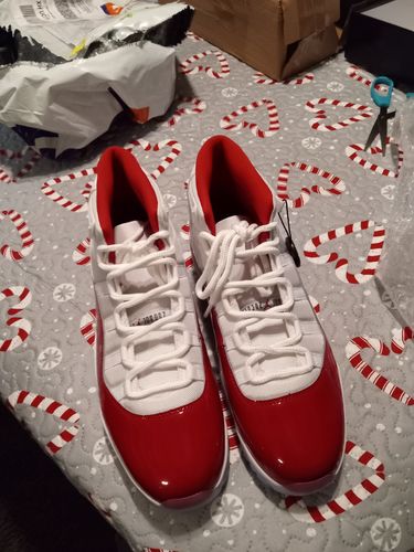 Customer photo review of Air Jordan 11 “Cherry” CT8012-116