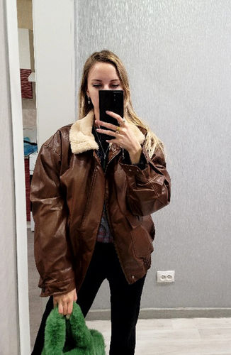 Customer photo review of Bad Habits Vintage Loose Jacket