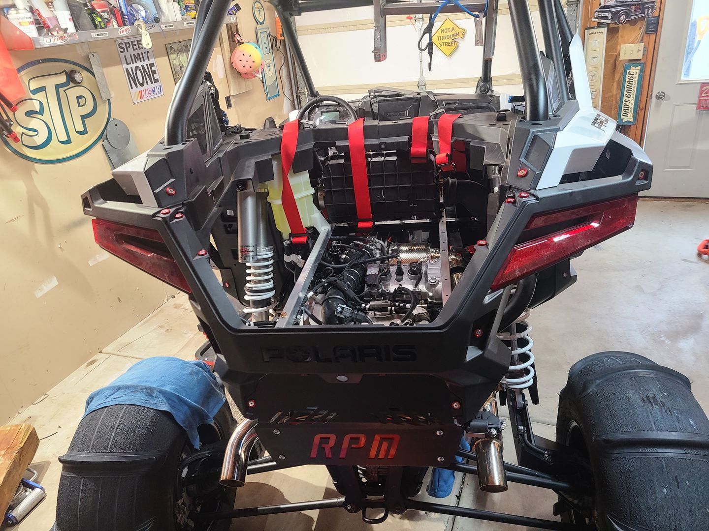 Customer photo review of RPM-SxS Wire Reinforced 5ply Silicone Charge Tube - Polaris RZR Turbo XP PRO XPT Turbo S & Turbo R