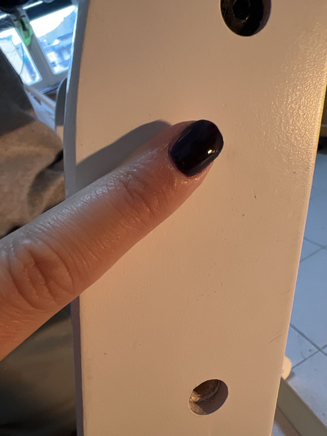 Customer photo review of Smalto Semipermanente LCI -  Nero viola