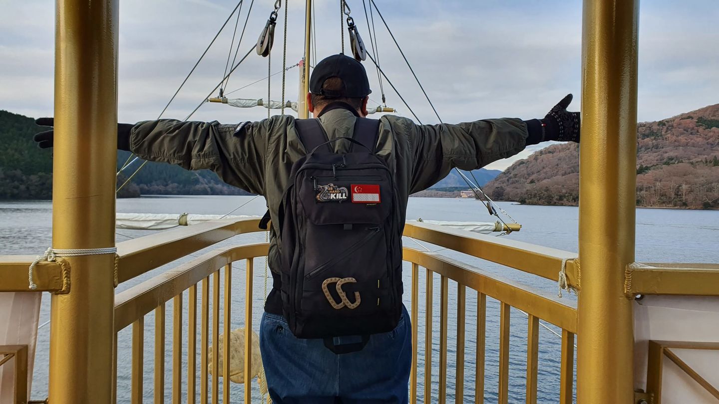 Customer photo review of BP23 PRO Backpack - 23L Capacity