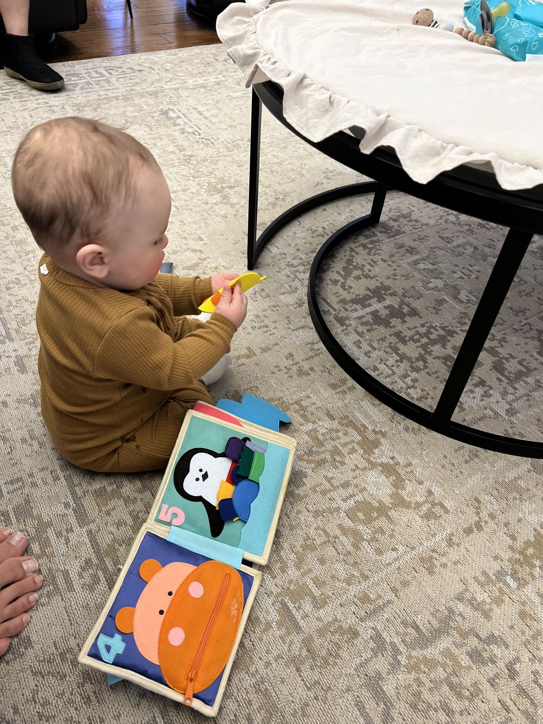Customer photo review of Little Abacus Quiet Book Mini