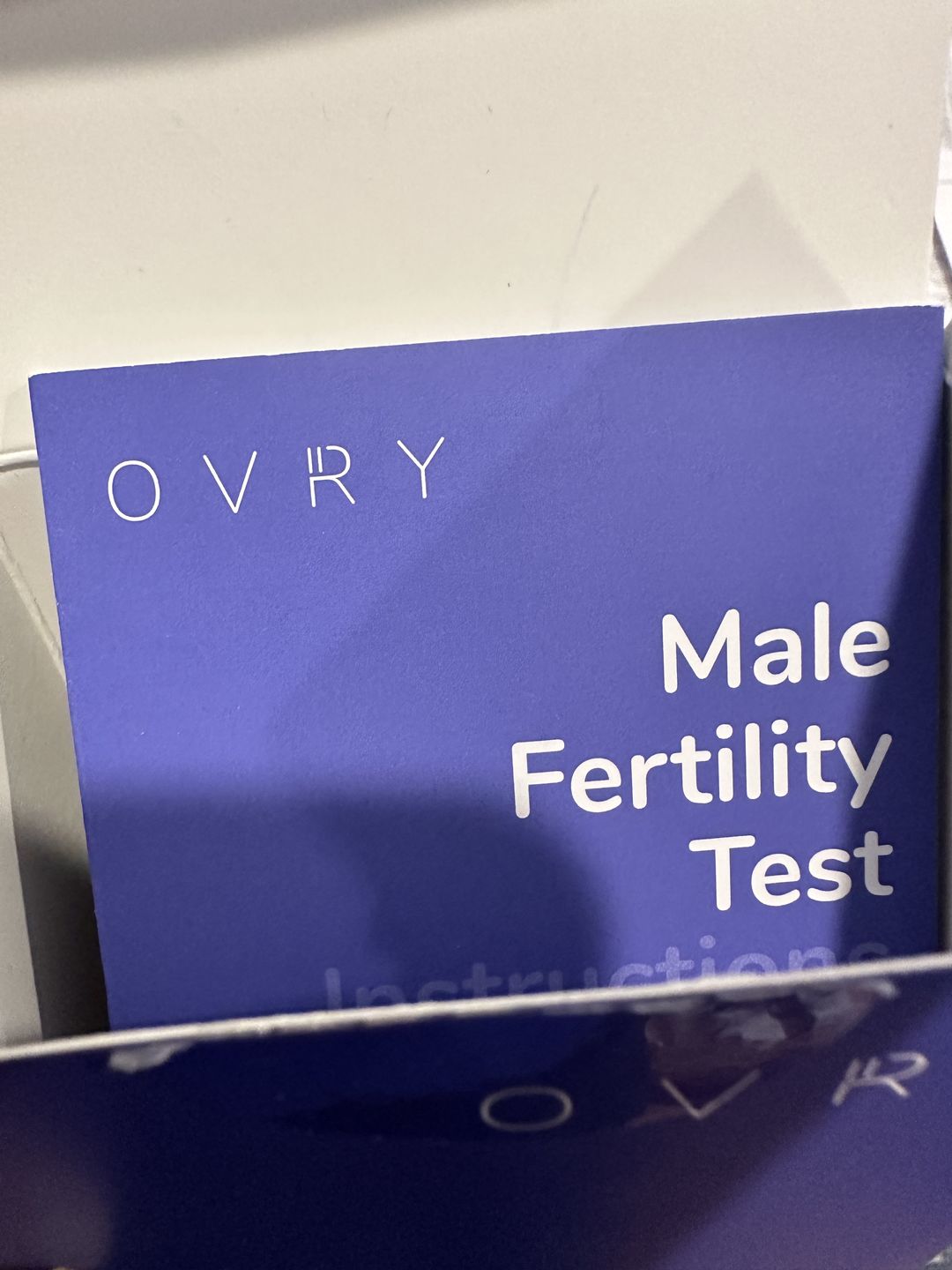 Customer photo review of Male Fertility Test