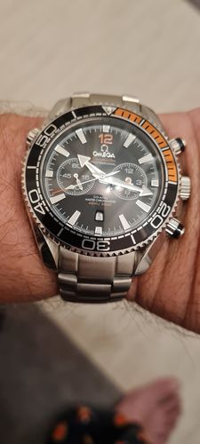 Customer photo review of Replica AAA OMEGA SEAMASTER PLANET OCEAN CHRONO AUTO WATCH