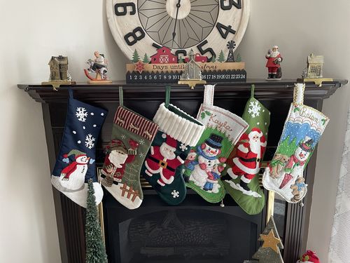 Customer photo review of Personalized Christmas Stocking