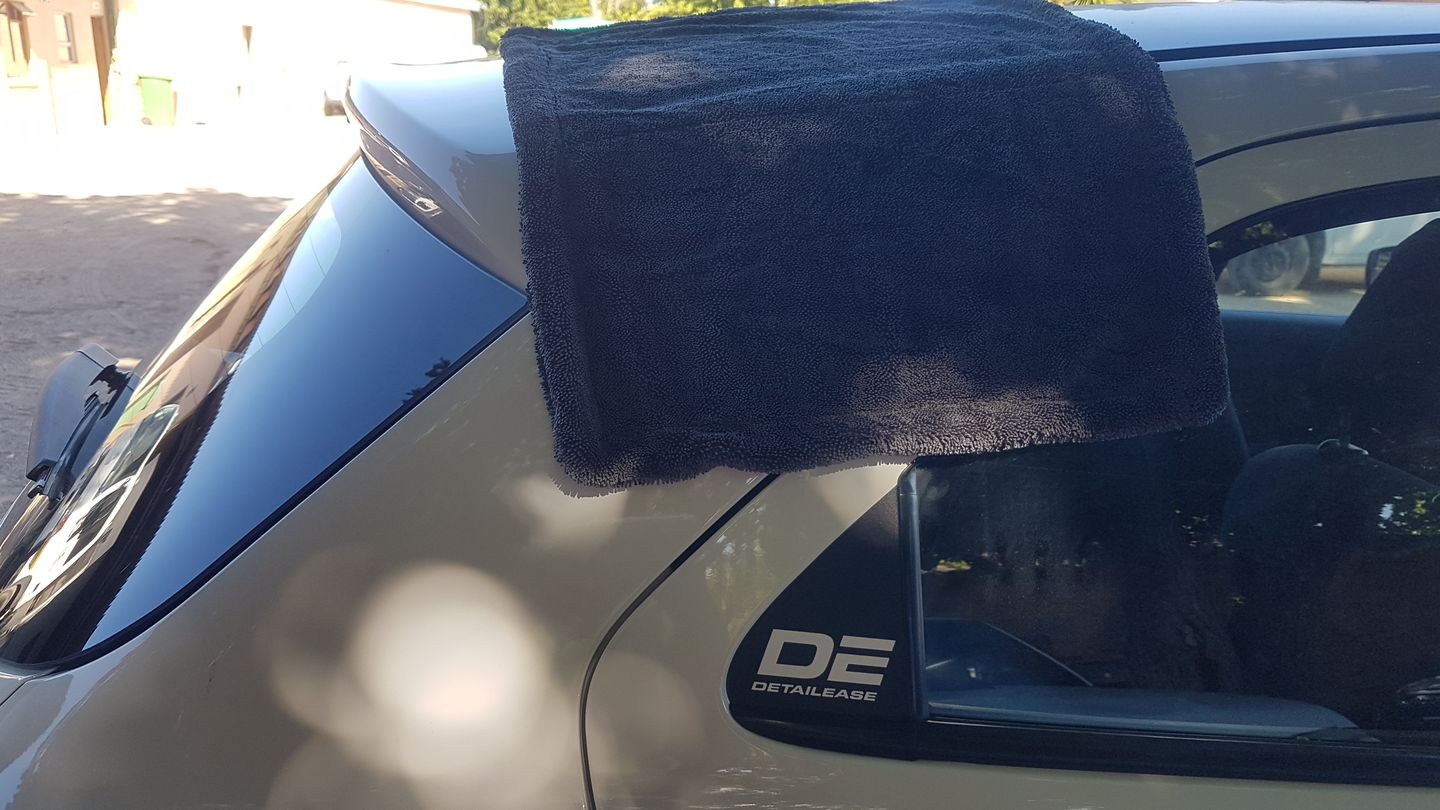 Customer photo review of Twisted Loop Drying Towel