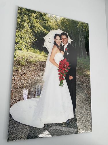 Customer photo review of Acrylic Mounting Panel - 50 x 75 cm