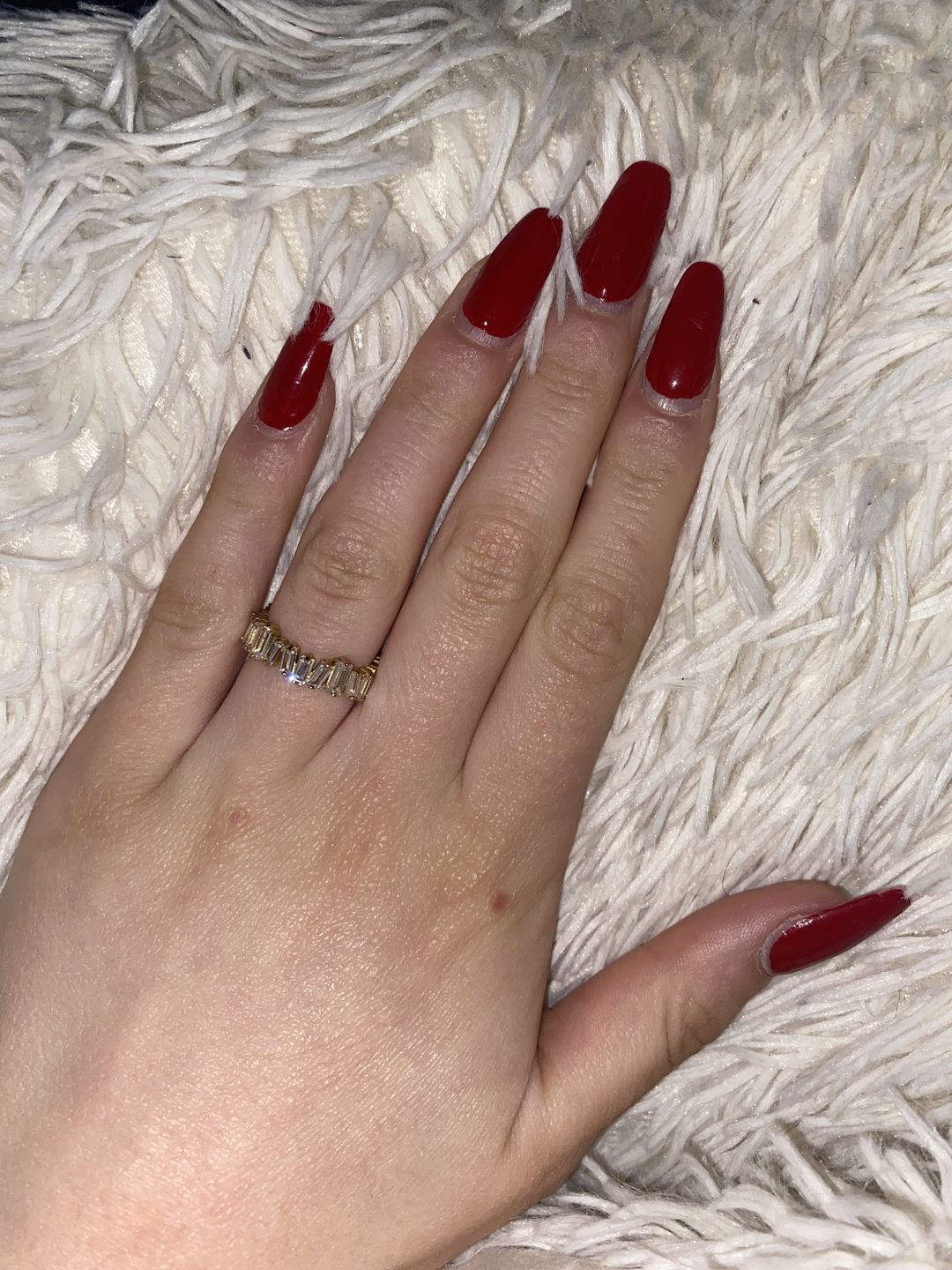 Customer photo review of Cristallo Ring | 18K vergoldet