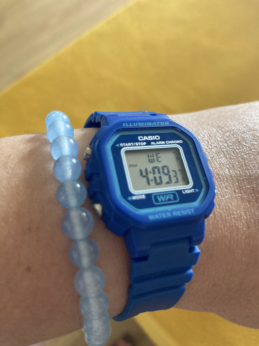 Customer photo review of Reloj Casio Vintage LA-20WH-2ADF Azul
