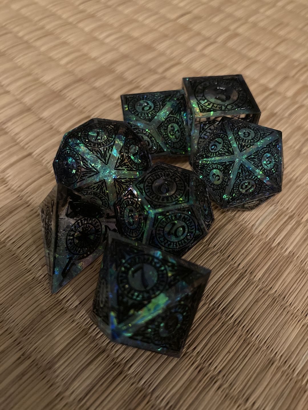 Customer photo review of Spacebreaker ornament psychodelic