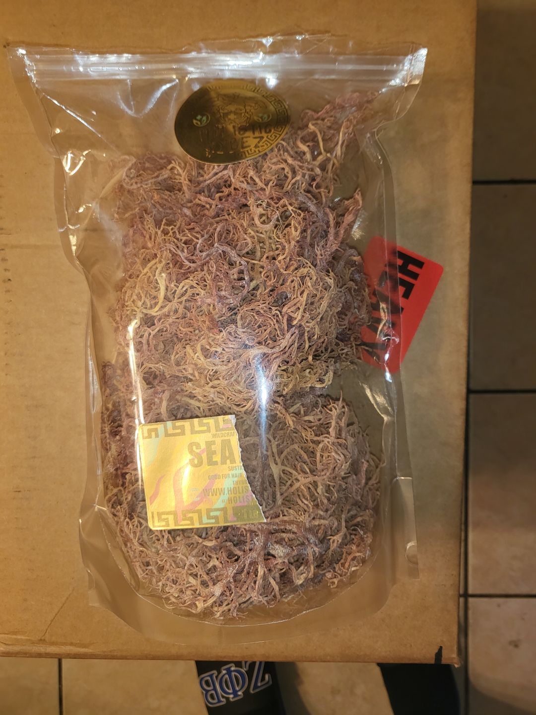 Customer photo review of Raw Full Spectrum Sea Moss