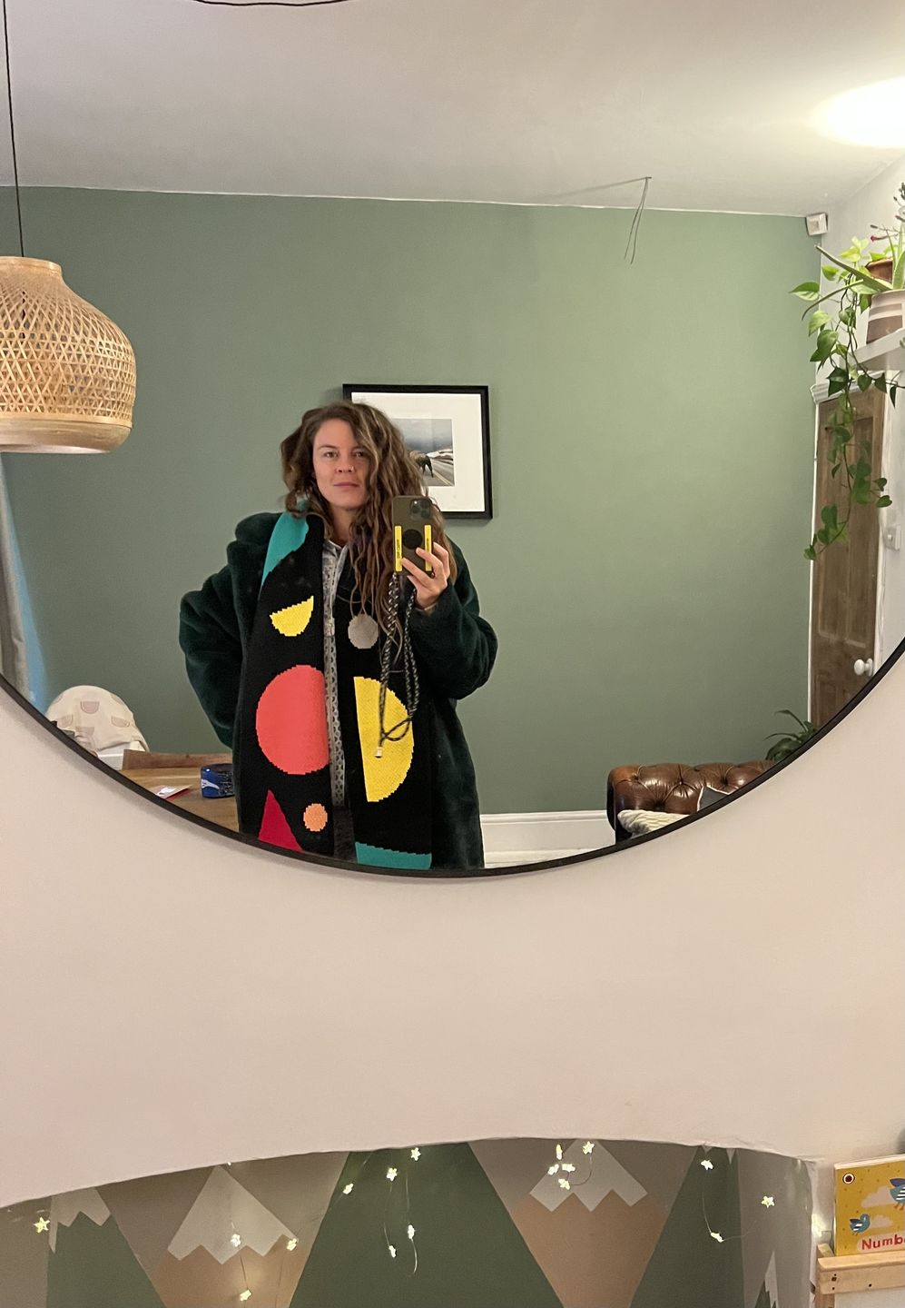 Customer photo review of Allsorts Multi Scarf