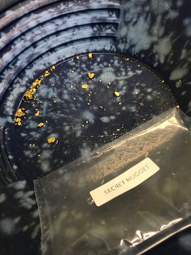 Customer photo review of Dutchman's 'SECRET NUGGET' Gold Paydirt - Gold Prospecting Concentrate