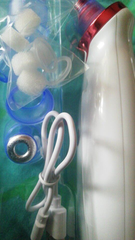 Customer photo review of iBeauty Starter Microdermabrasion Kit