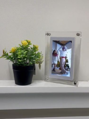 Customer photo review of Moving Memory Photo Frame