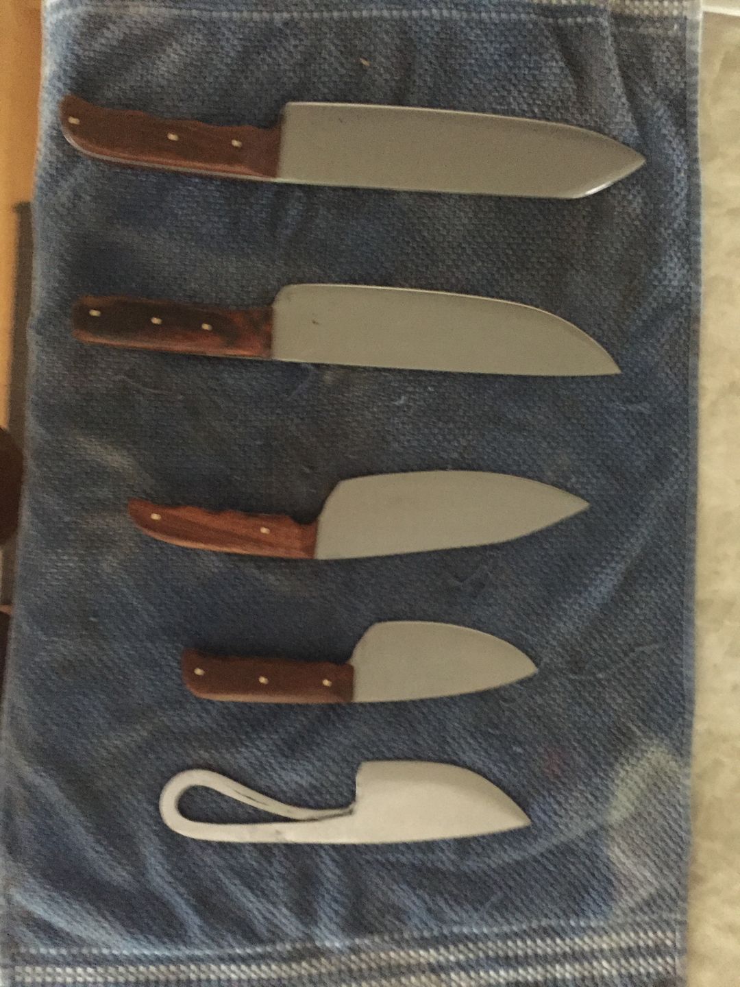 Customer photo review of 4" x 36" Sanding Belts for Stock Removal