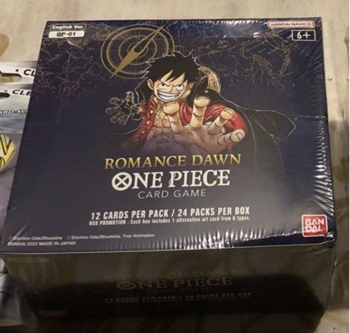 Customer photo review of Display One Piece Card Game - Romance Dawn OP01
