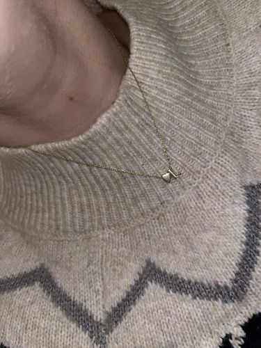 Customer photo review of Herz Buchstabenkette