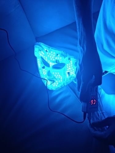 Customer photo review of LED Face Mask for Flawless Skin