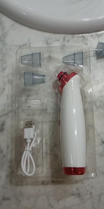 Customer photo review of iBeauty Starter Microdermabrasion Kit