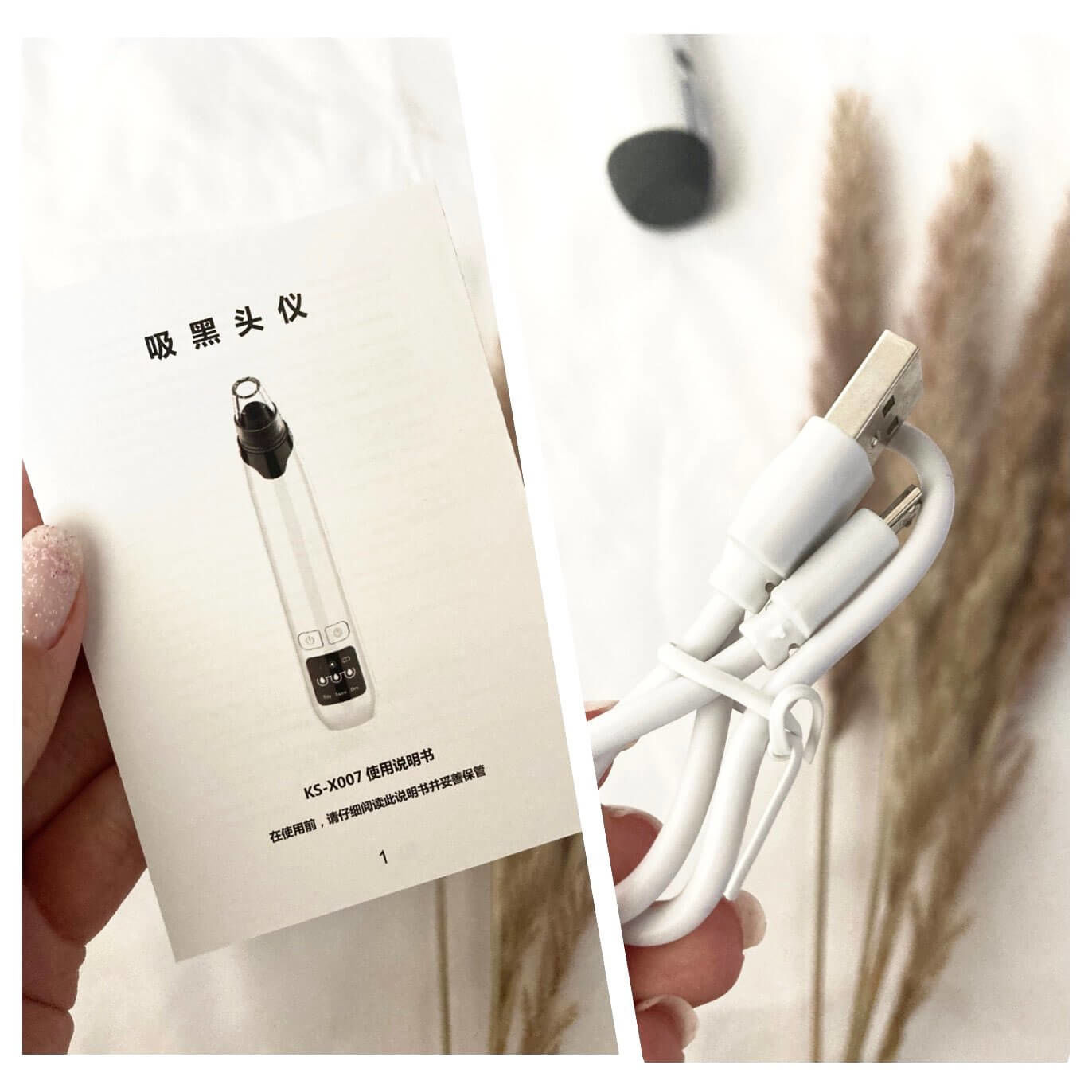 Customer photo review of iBeauty Starter Microdermabrasion Kit