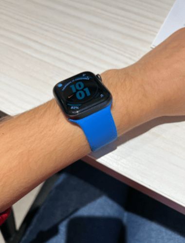 Customer photo review of Solo Simple Loop Silikonarmband™️ für Deine Apple Watch