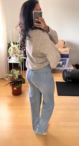 Customer photo review of Straight Fit Jeans