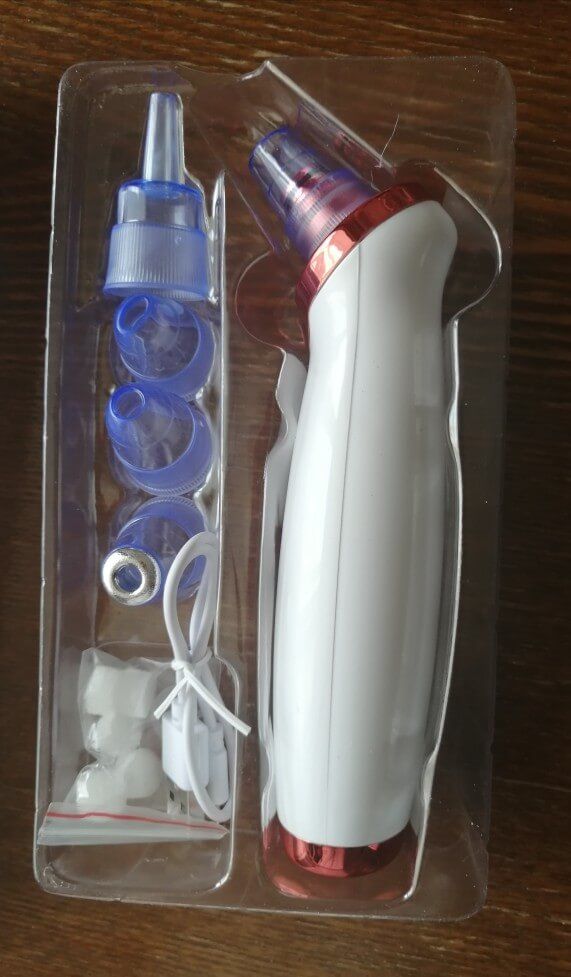 Customer photo review of iBeauty Starter Microdermabrasion Kit