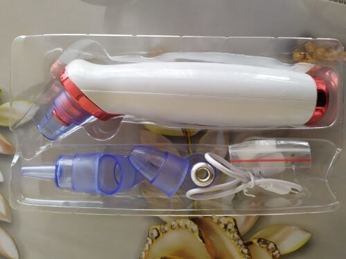 Customer photo review of iBeauty Starter Microdermabrasion Kit