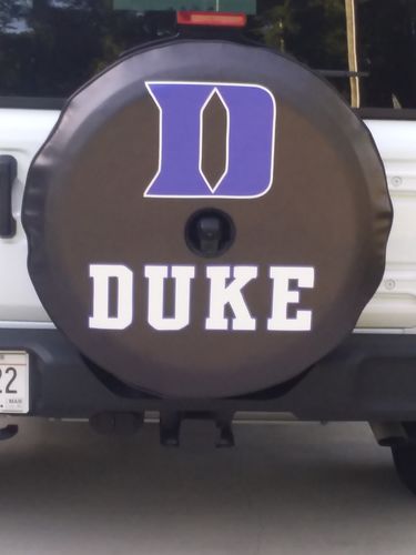 Customer photo review of Custom Spare Tire Cover for Jeep, RV, Bronco Camper, Trailer, & More